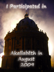 Akallabeth in August