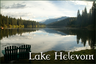 Lake Helevorn Postcard