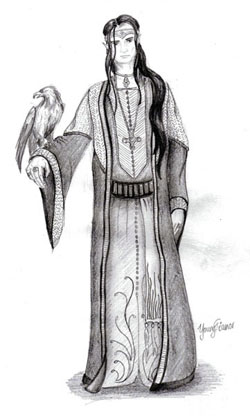 Young Fëanor by Silidir