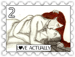 February 2019 SWG Love Actually challenge stamp - illustration of a couple making love