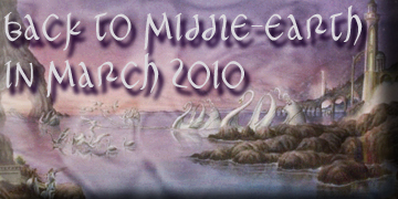 Back to Middle-earth Month 2010 banner with swan ships at Alqualonde