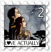 February 2019 SWG Love Actually challenge stamp - illustration of a couple gazing up at the night sky
