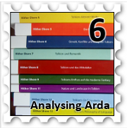 June 2018 Analysing Arda SWG Challenge Stamp - stack of colorful books