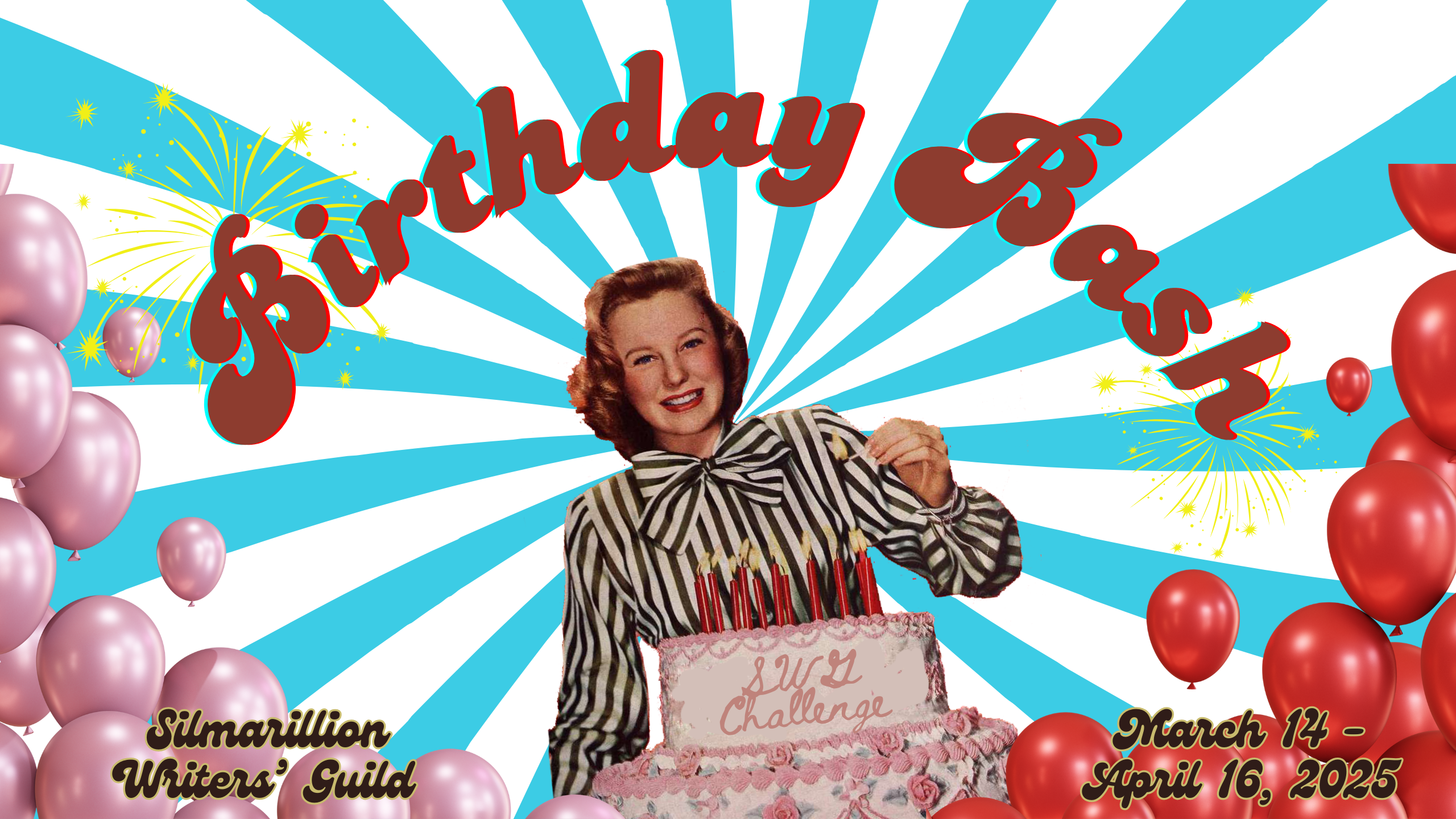 Birthday Bash - SWG Challenge - March 14 through April 16, 2025