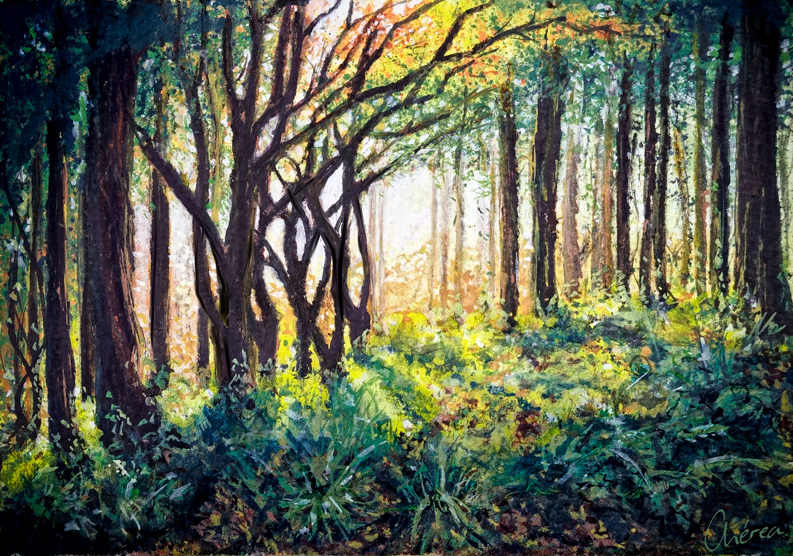 Forest of Brethil by Anérea