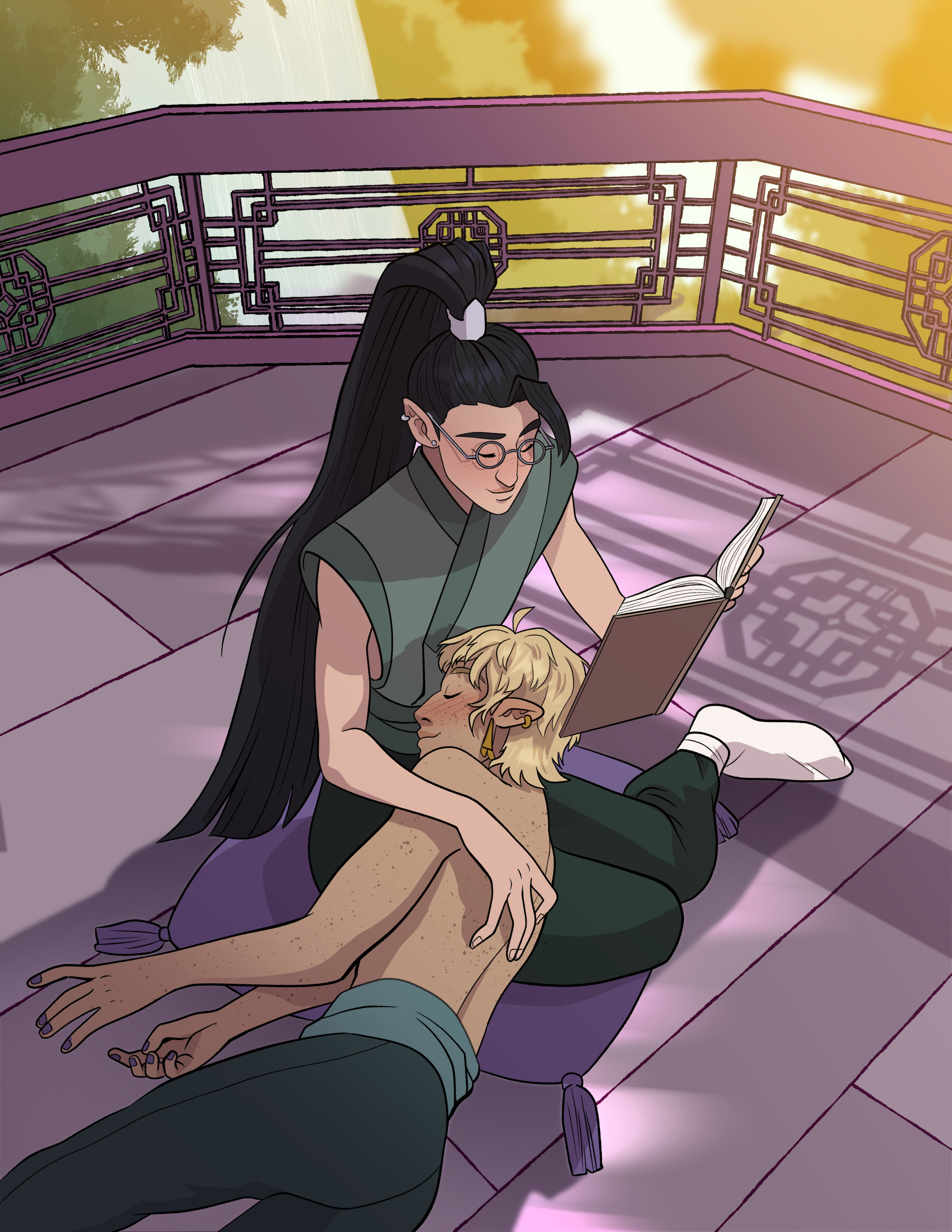 Erestor and Glorfindel by EssenceofArda
