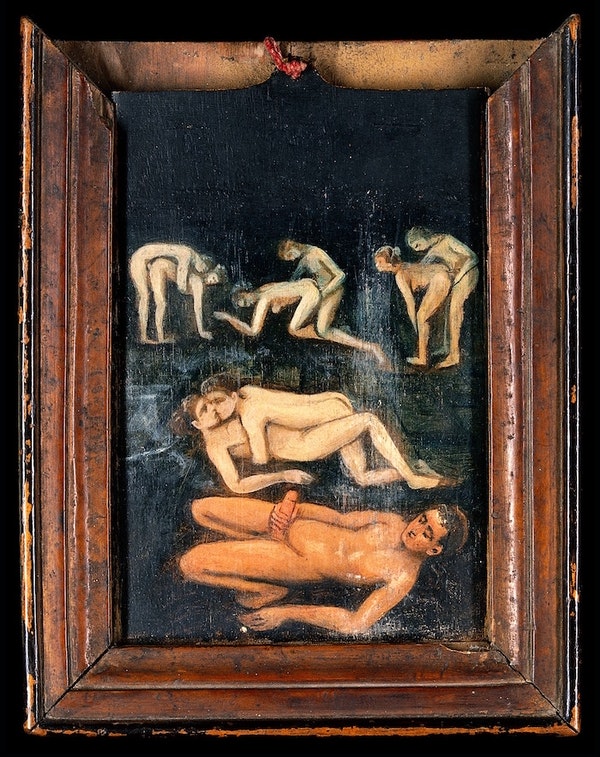 Concealed erotic paintings of Sommonte
