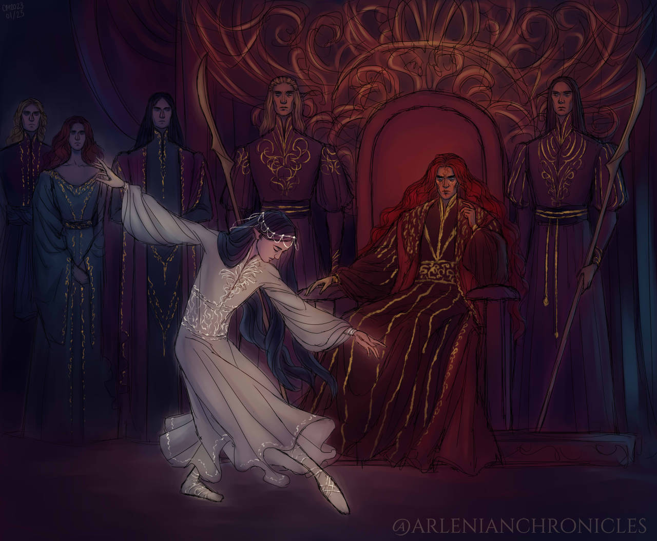 "Maedros' Court" by Cassandra/ArlenianChronicles