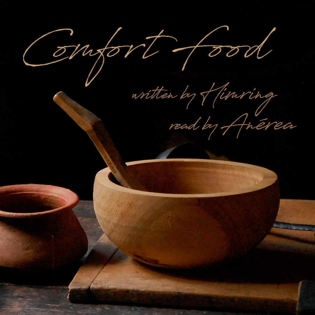 Cover Art for Comfort Food podfic
