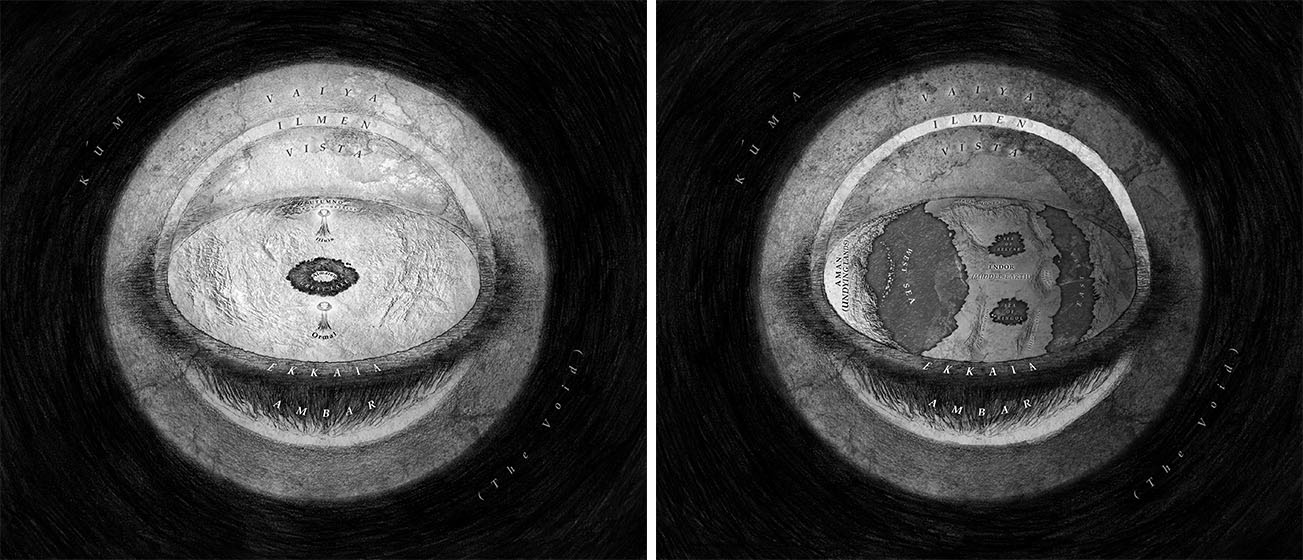 The Spring of Arda 1 (Years of the Lamps) and 2 (Years of the Trees) by Jamie Whyte