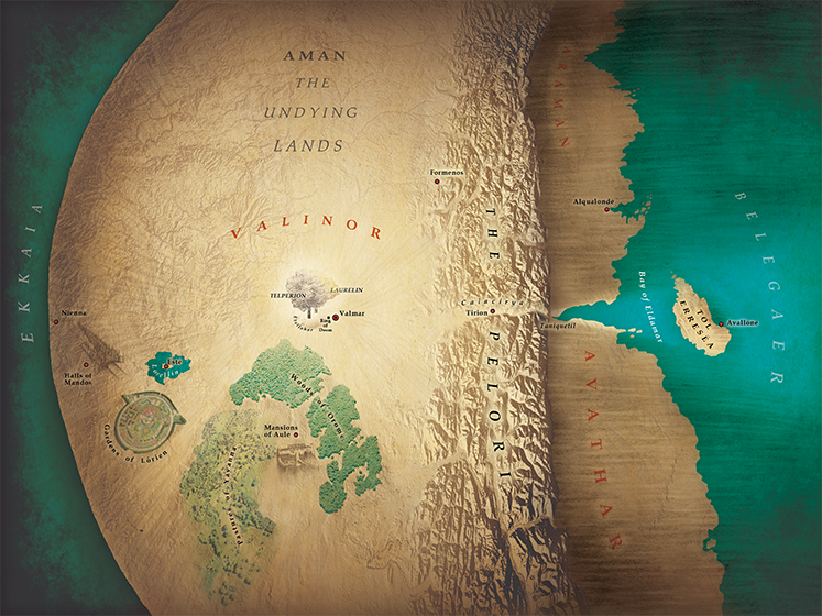Valinor in the Years of the Trees by Jamie Whyte