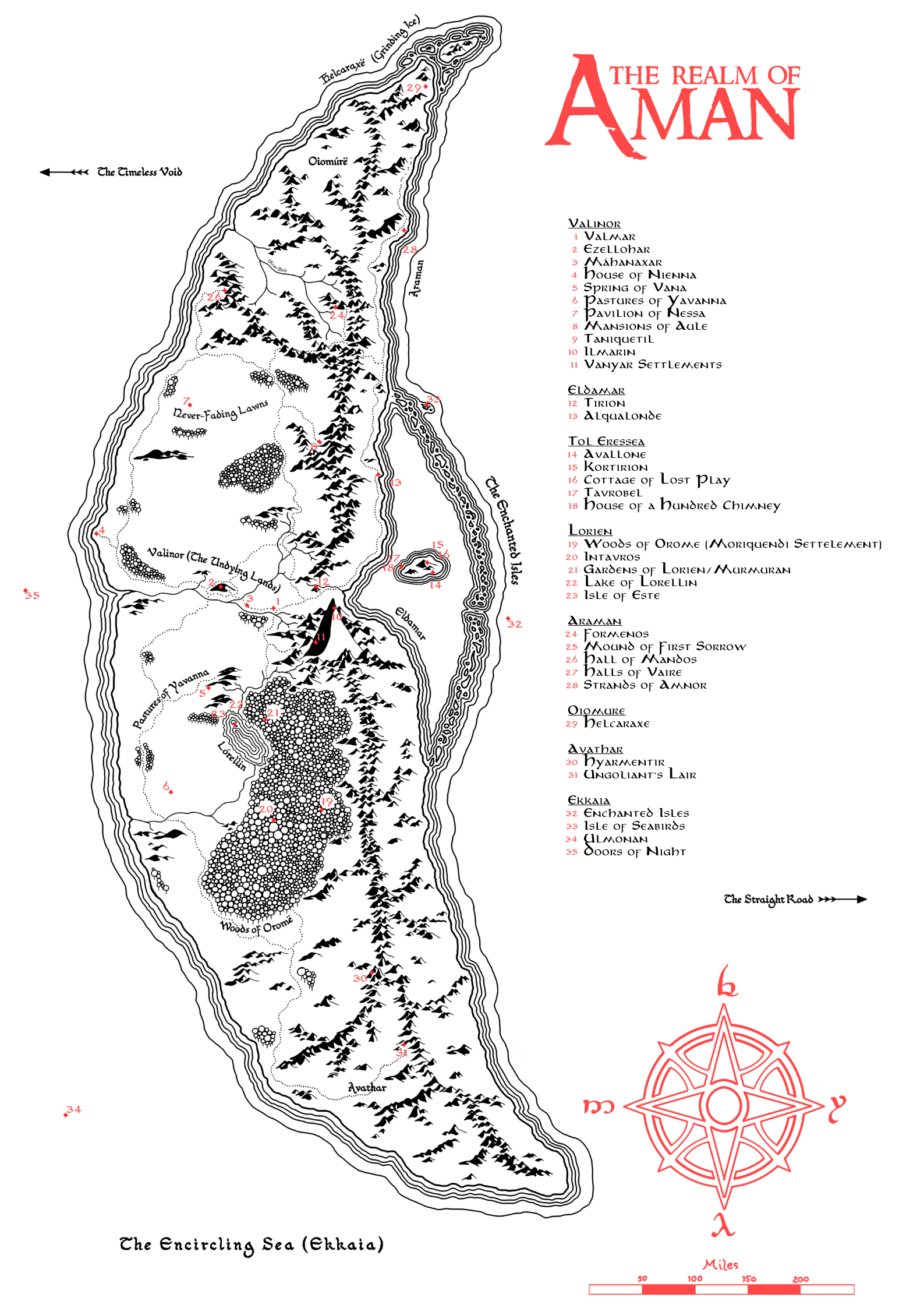 The Realm of Aman by Nelman Black