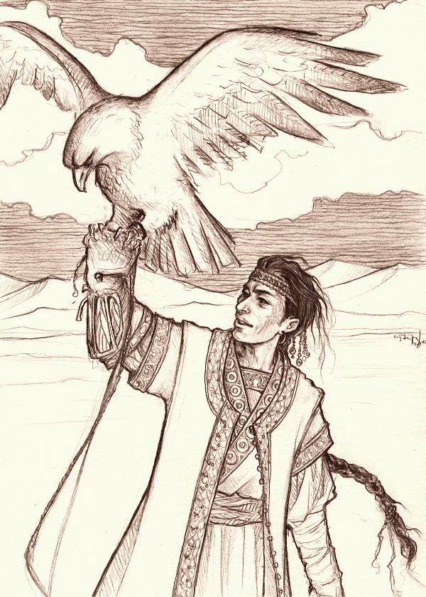 "Ulfang with Sons Seeking Audience with Caranthir" by Meisiluosi