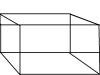 A line drawing of a box-like shape. Is it a sketch someone began? Is it a secret runic code?